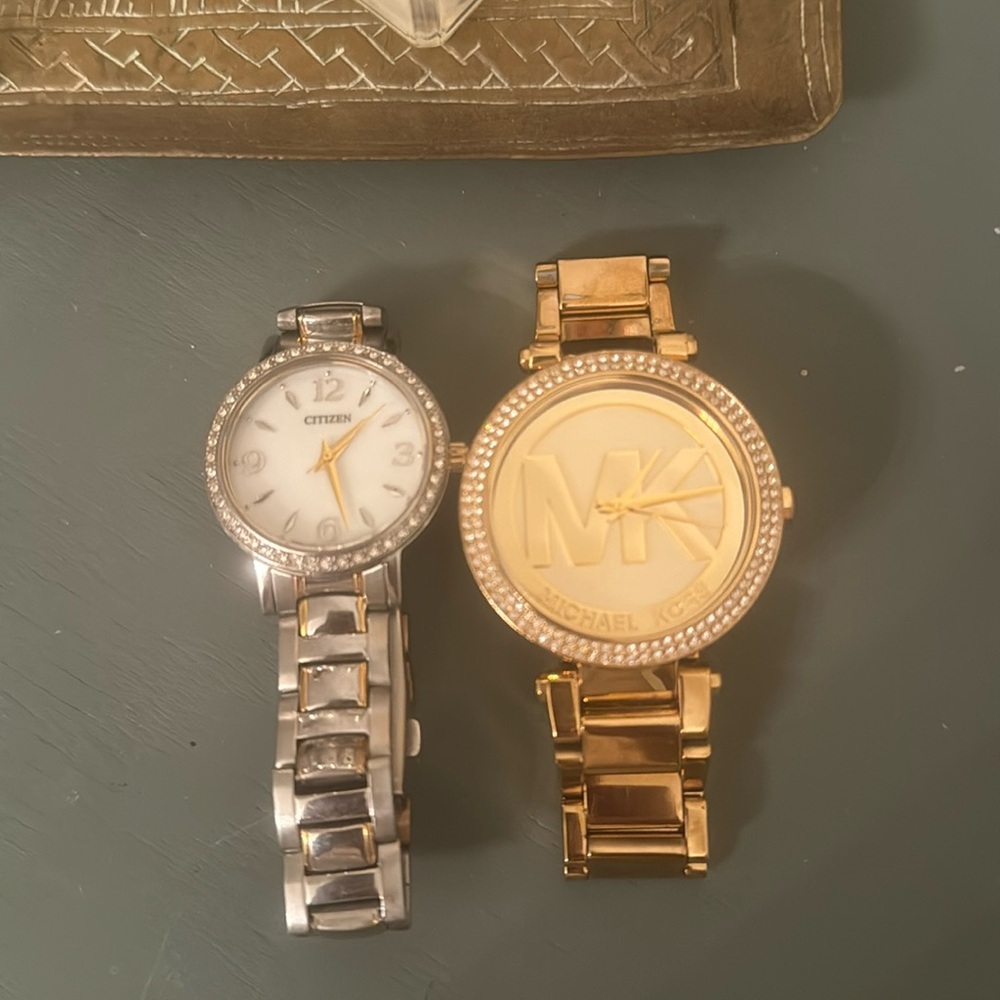 Citizen and Michael Kors watch bundle